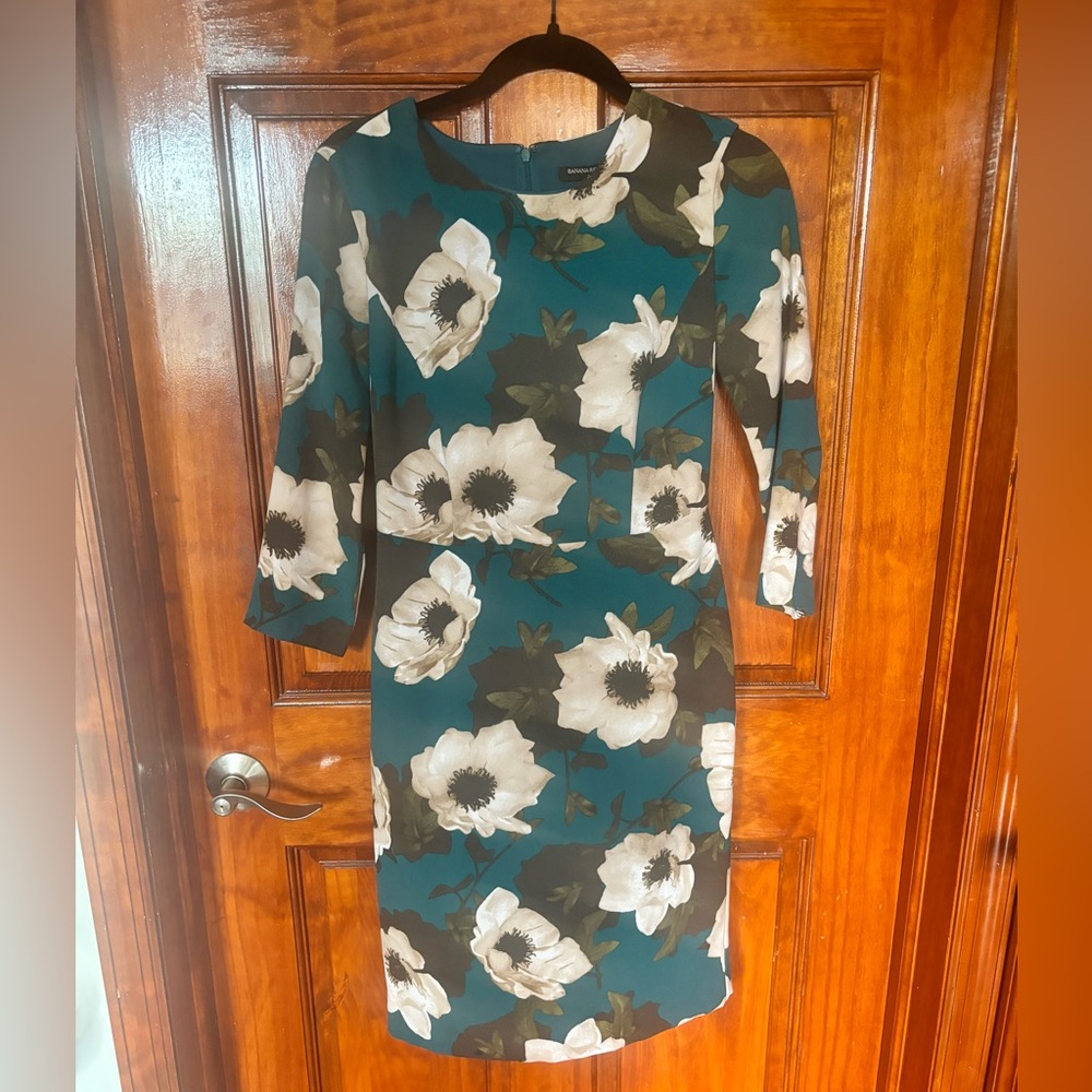 banana republic • floral dress